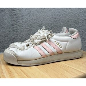 Adidas Samoa Pink And White Womens Size 9